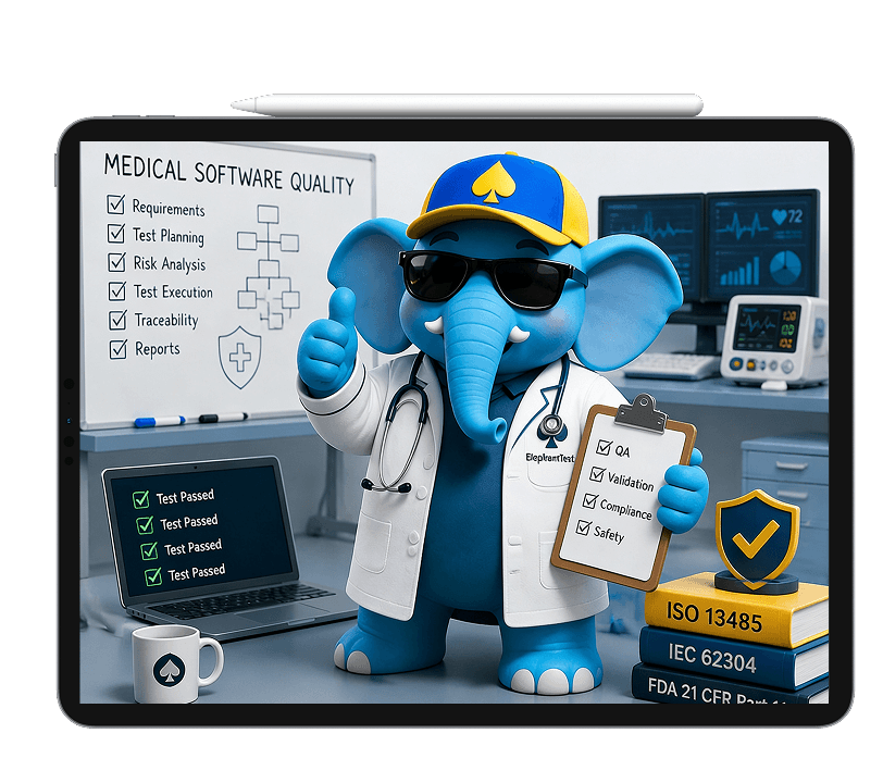 Healthcare technology mascot