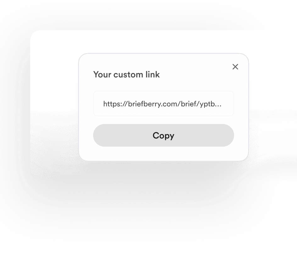 Turnkey Platform custom link